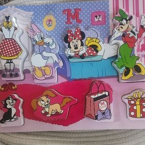 Melissa & Doug Disney Character Puzzle - Red, Blue, Green